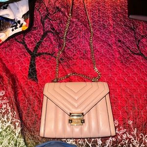 Michael Kors small crossbody bag. Dusty rose